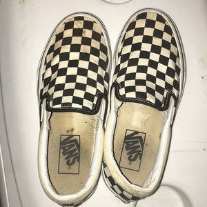checkered vans